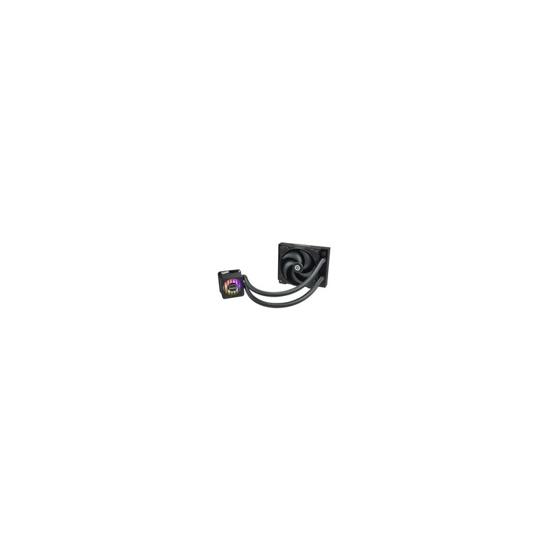 Enermax LIQMAXFLO SR ELC-LMF120-SF Vandkøler 1-pack Sort 120 mm Enermax LIQMAXFLO SR ELC-LMF120-SF Vandkøler 1-pack Sort 120 mm